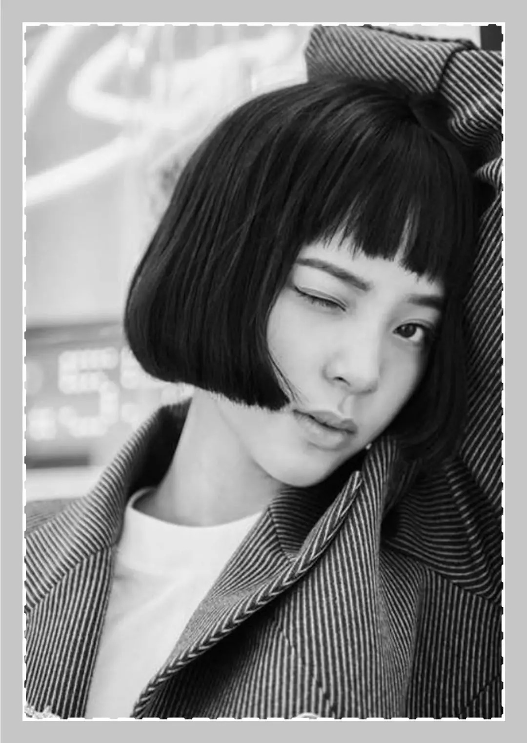 佟丽娅短发时尚感_欧阳娜娜短发造型_女明星个性短发图片大全