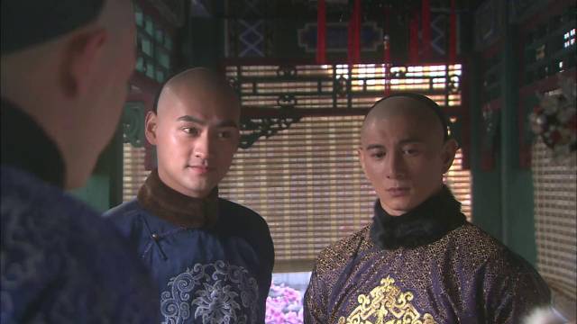 《步步惊心》十四爷来找若曦算账，没想到被四爷和十三爷看到